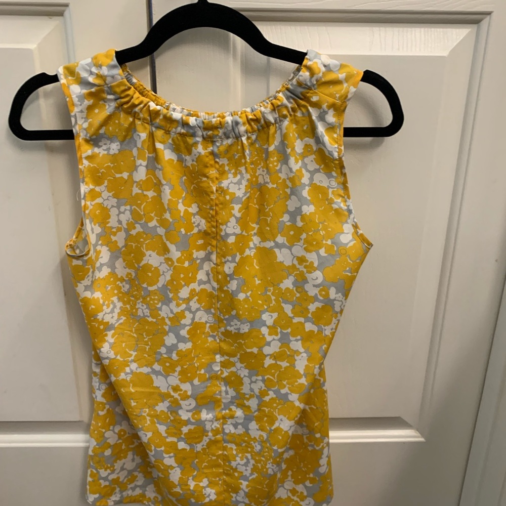 Banana Republic Factory floral blouse